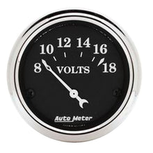 Load image into Gallery viewer, Autometer Old Tyme Black Gauge Kit 6 Pc Ford Truck 53-55 Tach/Mph/Fuel/Oilp/Wtmp/Volt
