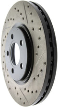 Load image into Gallery viewer, StopTech 03-09 Chrysler PTCruiser Tur / 03-05 Dodge Neon SRT-4 Front Left Slotted &amp; Drilled Rotor
