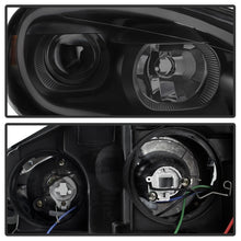 Load image into Gallery viewer, xTune 06-13 Chevrolet Impala LED Light Bar Headlights - Black Smoke (PRO-JH-CIM06-LB-BSM)
