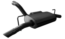 Load image into Gallery viewer, Corsa 18+ Jeep Wrangler JL 2.5in Dual Rear Turn Down Exit Black Touring Axle-Back Exhaust
