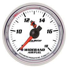 Load image into Gallery viewer, Autometer C2 2-1/16in Full Sweep Electronic 8:1-18:1 Air/Fuel Ratio Gauge
