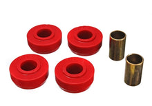 Load image into Gallery viewer, Energy Suspension 62-67 Chevy Nova Red Front Strut Rod Bushing Set
