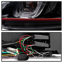 Load image into Gallery viewer, Spyder Volkswagen Golf / GTI 10-13 Version 3 Projector Headlights - Black PRO-YD-VG10V3R-DRL-BK
