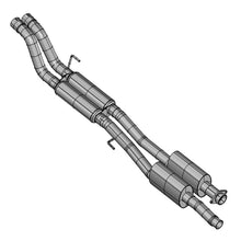 Load image into Gallery viewer, Kooks 17-19 Ford F150 Raptor EcoBoost 3in Dual Cat-Back Exhaust (2 Muff/2 Resonators) Use OEM Pipes
