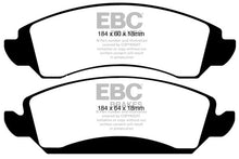 Load image into Gallery viewer, EBC 09-14 Cadillac Escalade 6.0 Hybrid Extra Duty Front Brake Pads
