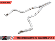 Load image into Gallery viewer, AWE Tuning 2015+ Dodge Challenger 6.4L/6.2L Supercharged Track Edition Exhaust - Use Stock Tips
