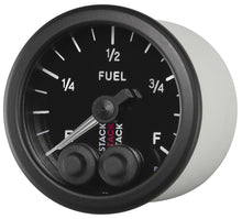 Load image into Gallery viewer, Autometer Stack 52mm 0-280 Ohm Programmable Pro-Control Fuel Level Gauge - Black
