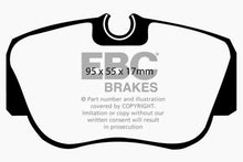 Load image into Gallery viewer, EBC 84-86 Mercedes-Benz 190/190E 2.3 Redstuff Front Brake Pads
