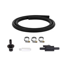 Load image into Gallery viewer, Mishimoto Compact Baffled Oil Catch Can Petcock Drain Kit w/ Metal Drain Fitting
