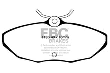 Load image into Gallery viewer, EBC Brakes Greenstuff 2000 Series Sport Pads
