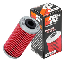 Load image into Gallery viewer, K&amp;N Oil Filter Powersports Cartridge Oil Filter
