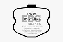 Load image into Gallery viewer, EBC 06-08 Chevrolet Corvette (C6) 7.0 (Z06) Redstuff Front Brake Pads
