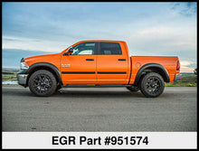 Load image into Gallery viewer, EGR Double Cab Front 41.5in Rear 28in Rugged Style Body Side Moldings
