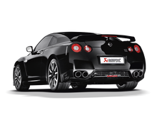 Load image into Gallery viewer, Akrapovic 08-17 Nissan GT-R Slip-On Line (Titanium) (Req. Tips)
