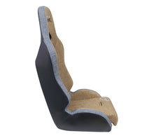 Load image into Gallery viewer, NRG Defender Seat/ Water Resistant Steel Frame Suspension - Brown w/ Gray Trim w/ Defender Logo
