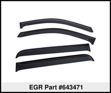 Load image into Gallery viewer, EGR 15+ Ford F150 Super Cab 15+ Tape-On Window Visors - Set of 4
