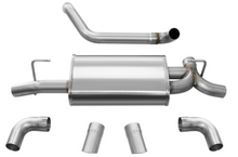 Load image into Gallery viewer, Corsa 18+ Jeep Wrangler JL 2.5in Dual Rear Turn Down Exit Sport Axle-Back Exhaust
