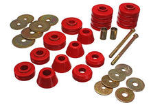 Load image into Gallery viewer, Energy Suspension 67-72 GM 3/4 Ton C-20/C2500 / 1 Ton C-30/C3500 2WD Red Body(cab) Mount Set
