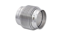 Load image into Gallery viewer, Vibrant SS Bellow Assembly w/ Solid Liner 2.25in inlet/outlet ID x 3in overall L Electro Polished
