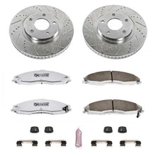Load image into Gallery viewer, Power Stop 98-02 Chevrolet Camaro Front Z26 Street Warrior Brake Kit
