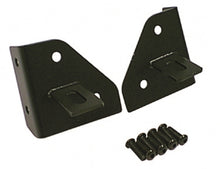 Load image into Gallery viewer, Rugged Ridge 76-95 Jeep CJ/YJ Black Windshield Hinge Light Brackets
