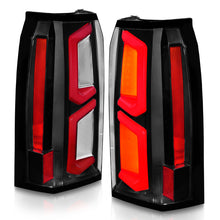 Load image into Gallery viewer, ANZO 2015-2020 Chevrolet Tahoe LED Tail Lights w/ Light Bar Black Housing Clear Lens
