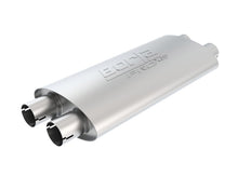 Load image into Gallery viewer, Borla Pro-XS 2.25in Tubing 19in x 4in x 9.5in Oval Notched Dual In / Dual Out Muffler
