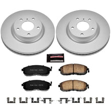Load image into Gallery viewer, Power Stop 03-05 Infiniti G35 Front Z17 Evolution Geomet Coated Brake Kit
