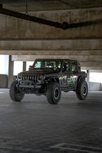 Load image into Gallery viewer, DV8 Offroad 07-23 Jeep Wrangler/Gladiator JT/JK/JL FS-25 Stubby Front Bumper w/Plated Bull Bar
