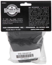 Load image into Gallery viewer, K&amp;N Black DryCharger Round Straight Air Filter Wrap 4.5in ID x 4in H
