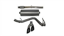 Load image into Gallery viewer, Corsa 14-17 Chevy Silverado 5.3L V8 CC / SB 3in Single Side Exit Touring Cat-Back Exhaust Black Tips
