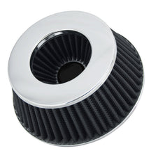 Load image into Gallery viewer, Spectre Adjustable Conical Air Filter 2-1/2in. Tall (Fits 3in. / 3-1/2in. / 4in. Tubes) - Black
