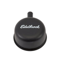 Load image into Gallery viewer, Edelbrock Round Cap w/ Nipple Black
