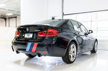 Load image into Gallery viewer, AWE Tuning BMW F3X 340i Touring Edition Axle-Back Exhaust - Chrome Silver Tips (102mm)
