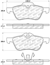 Load image into Gallery viewer, StopTech Performance 02-06 Mini Front Brake Pads
