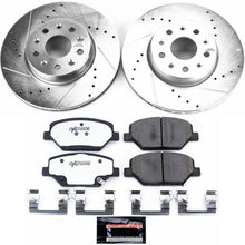 Load image into Gallery viewer, Power Stop 16-19 Chevrolet Camaro Front Z26 Street Warrior Brake Kit
