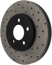 Load image into Gallery viewer, StopTech 03-09 Lincoln Town Car / 03-09 Mercury Grand Marquis Front Left Slotted &amp; Drilled Rotor
