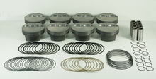 Load image into Gallery viewer, Mahle MS Piston Set SBC 414ci 4.125in Bore 3.875in Stroke 6.0in Rod .927 Pin -5cc 11.9 CR Set of 8
