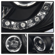 Load image into Gallery viewer, Spyder Toyota Tacoma 05-11 Projector Headlights LED Halo LED Blk Smke PRO-YD-TT05-HL-BSM
