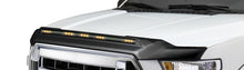 Load image into Gallery viewer, AVS 22-23 Chevy Silverado 1500 (Excl. ZR2/LT TB) Aeroskin Low Profile Hood Shield w/Lgt - Blk
