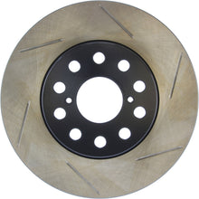 Load image into Gallery viewer, StopTech Power Slot 92-95 Toyota MR2 Turbo Rear Left SportStop Slotted Rotor
