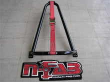 Load image into Gallery viewer, N-Fab Bed Mounted Tire Carrier Universal - Gloss Black - Black Strap
