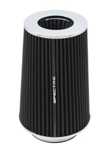 Load image into Gallery viewer, Spectre Adjustable Conical Air Filter 9-1/2in. Tall (Fits 3in. / 3-1/2in. / 4in. Tubes) - Black
