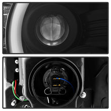 Load image into Gallery viewer, Spyder GMC Sierra 14-16 Projector Headlights Light Bar DRL Blk PRO-YD-GS14V2-LBDRL-BK
