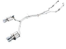 Load image into Gallery viewer, AWE Tuning Audi B9 S4 SwitchPath Exhaust - Non-Resonated (Silver 102mm Tips)
