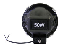 Load image into Gallery viewer, ANZO Hid Off Road Light Universal 50 Watt 7in HID Off Road Fog Light w/ AnzoUSA Red bezel
