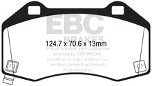 Load image into Gallery viewer, EBC 2017+ Fiat 124 Spider 1.4L Turbo Abarth Ultimax2 Front Brake Pads
