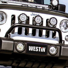 Load image into Gallery viewer, Westin/Snyper 07-17 Jeep Wrangler Snyper Bumper Mount Light Bar - Textured Black
