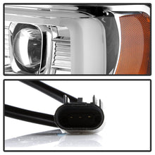 Load image into Gallery viewer, Spyder Ford F-250/350/450 08-10 V2 High-Power LED Headlights-Switch Back-Chrome PRO-YD-FS08PL-SBLB-C
