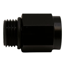 Load image into Gallery viewer, DeatschWerks 6AN ORB Male to M12 X 1.5 Metric Female (Incl O-Ring) - Anodized Matte Black
